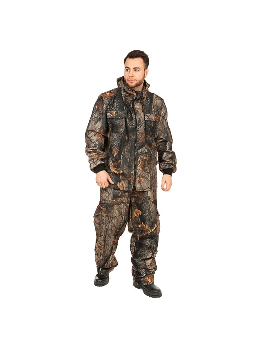 фото Демисезонный костюм Huntsman Тайга-3 цвет Темный лес ткань Alova