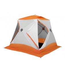 фото Зимняя палатка ЛОТОС Куб 3 Классик С9Т (оранжевый)