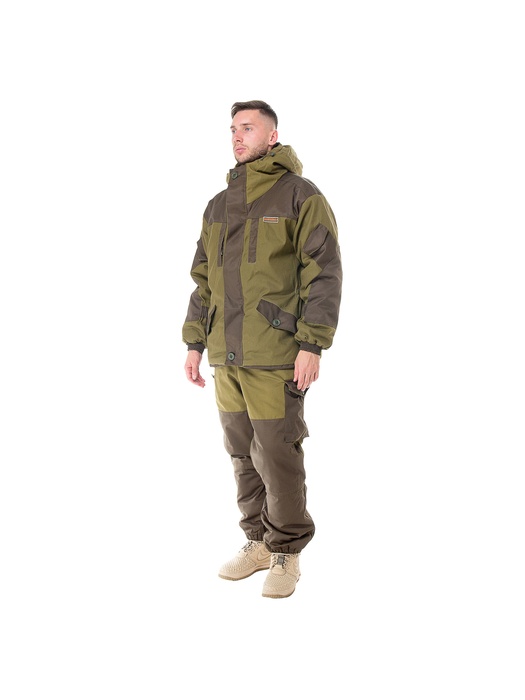фото Зимний костюм для охоты и рыбалки АНГАРА (Палатка, хаки) Huntsman