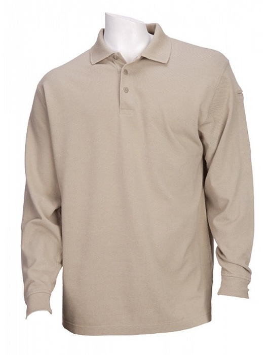 фото Поло с длинным рукавом 5.11 Tactical PROFESSIONAL L/S Silver Tan (160)