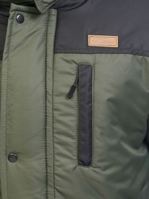 фото Куртка зимняя для охоты и рыбалки KATRAN АРХЫЗ-35°С (Таслан, хаки)