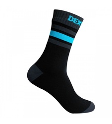 фото Водонепроницаемые носки DexShell Ultra Dri Sports Socks с голубой полоской DS625WAB