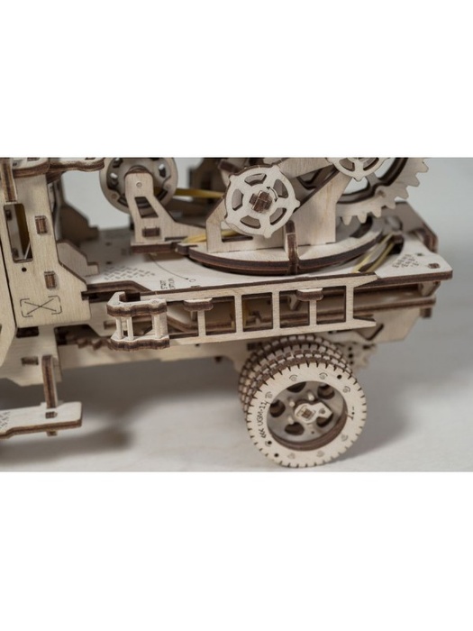 фото 3D деревянный конструктор UGEARS Пожарная лестница