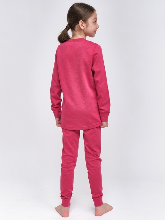 фото Детское термобельё спортивное для девочек KATRAN ЛУФФИ (+5°С до - 25°С) розовый