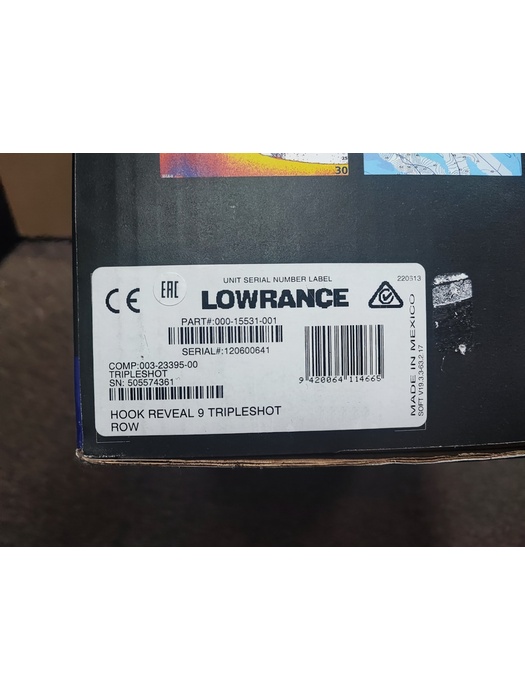 фото Картплоттер Lowrance HOOK Reveal 9 TRIPLESHOT