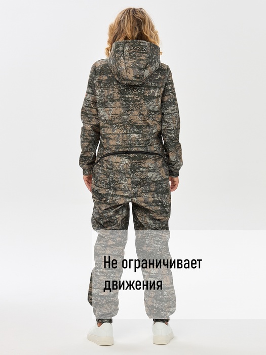 фото Комбинезон женский демисезонный для охоты и рыбалки KATRAN ИВОЛГА (полофлис, соты)