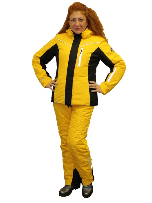 фото Зимний женский костюм «Грация» -35 (Кошачий глаз, Желтый) PAYER