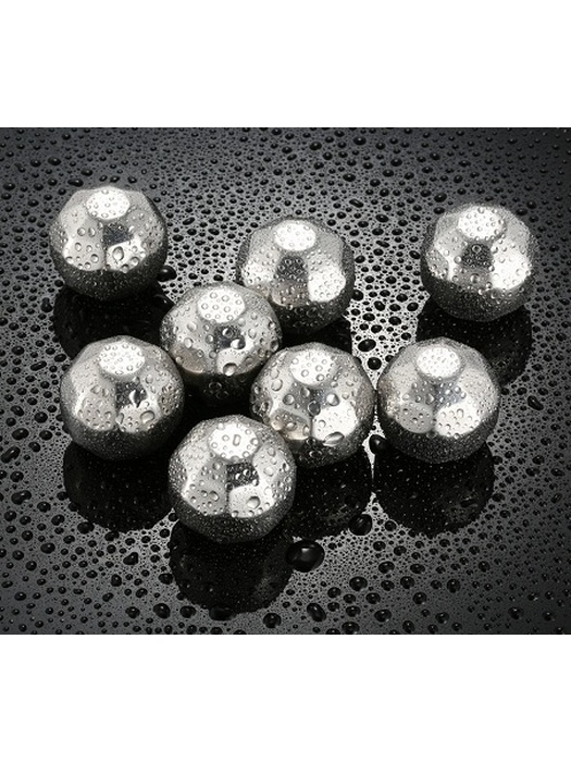 фото Охлаждающие камни для виски Whiskey Stones Diamond (набор из 8 стальных кубиков) (63167)