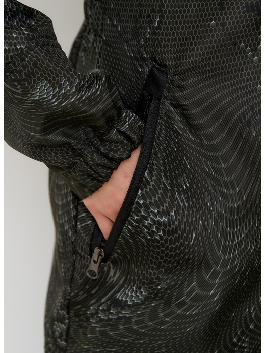 фото Женский осенний костюм KATRAN КАМА (полофлис, коричневые соты)