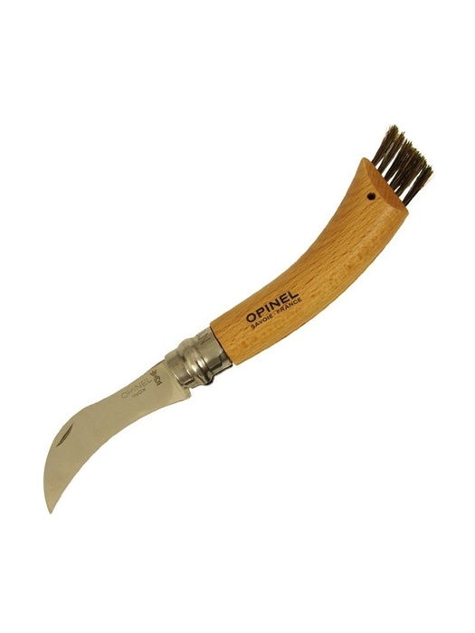 фото Нож грибника Opinel №8 (нержавеющая сталь, бук)
