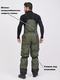 фото Зимний полукомбинезон/штаны для рыбалки KATRAN АЙСБЕРГ -35°С (Таслан, хаки)