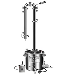 фото Самогонный аппарат (дистиллятор) Добрый жар Абсолют 25 литров (съемный ТЭН)