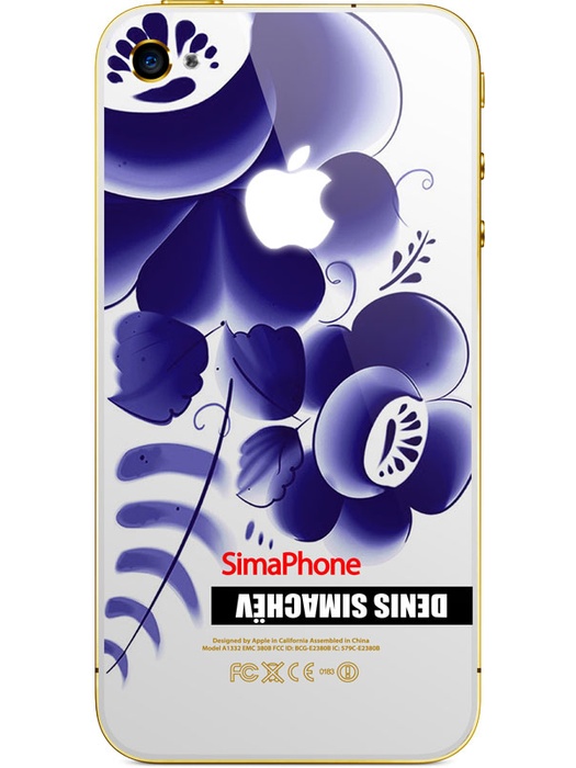 фото SimaPhone 4S 64GB Gzhel