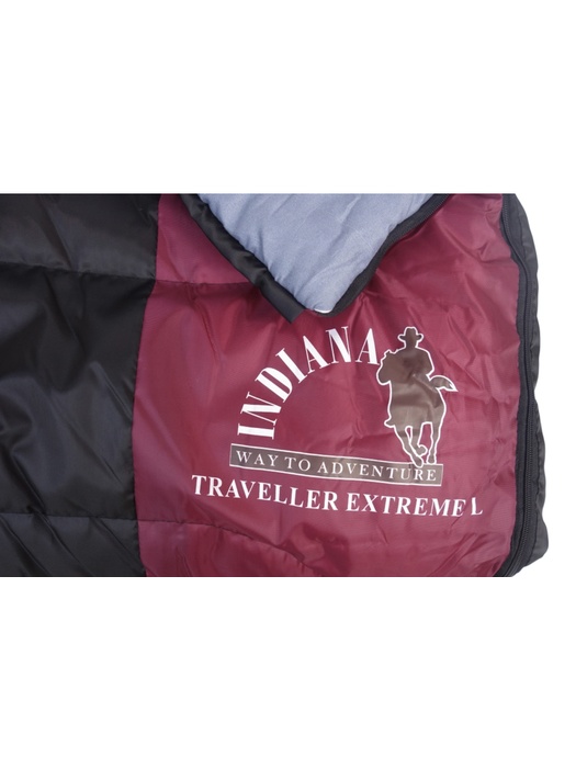 фото Спальный мешок INDIANA Traveller Extreme R-zip от -27 °C (одеяло с подголовником 195+35X85 см)