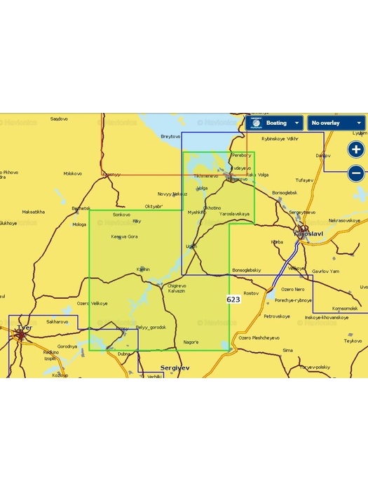 фото Карты Navionics Россия 5G623S2 Угличское вдхр