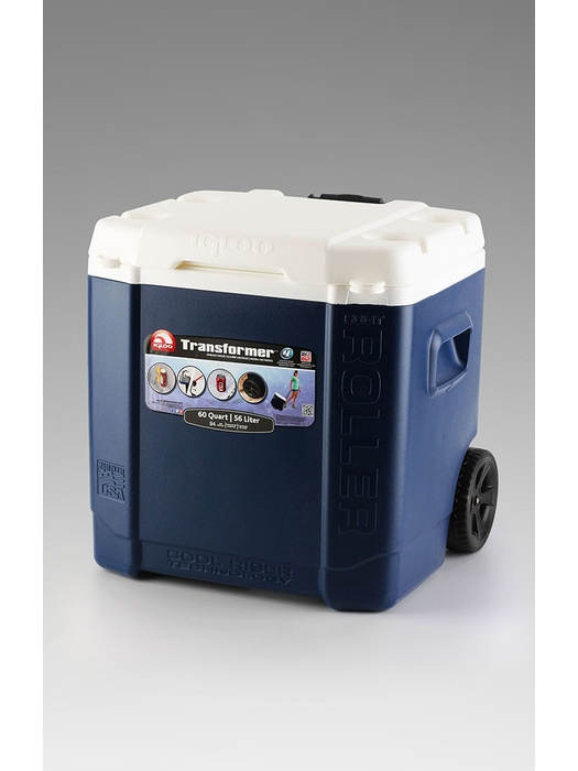 фото Изотермический контейнер Igloo Transformer 60 Roller MID-BLUE