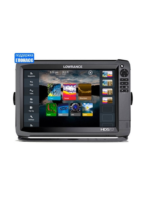 фото Lowrance HDS-12 Gen3 с датчиком LSS2-HD