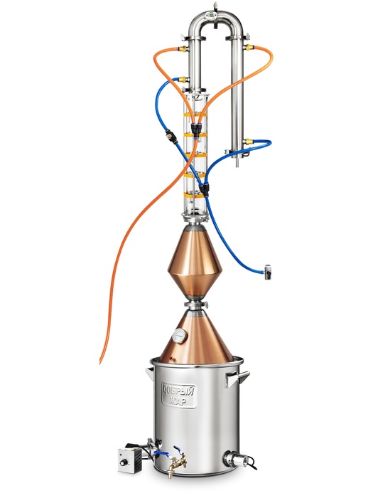 фото Самогонный аппарат (дистиллятор) Добрый жар Абсолют ВИП 30 литров