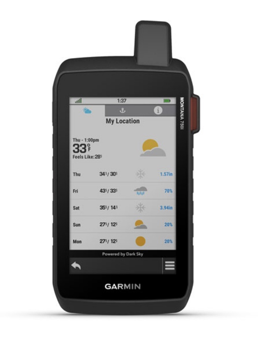 фото Туристический навигатор Garmin Montana 750i