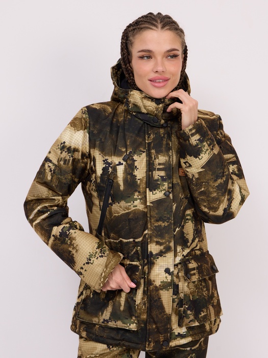 фото Куртка KATRAN КАРЕЛИЯ -20С зимняя женская мембранная утепленная (Алова, Стена)