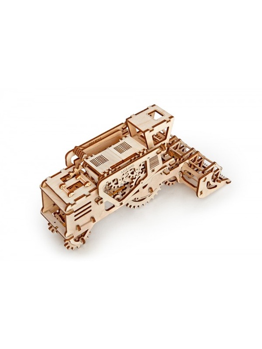 фото  3D деревянный конструктор UGEARS Комбайн