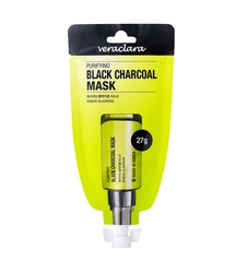 фото Маска для лица угольная очищающая Veraclara PURIFYING BLACK CHARCOAL MASK