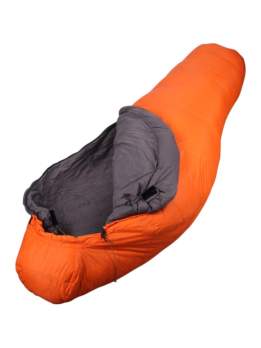 фото Спальный мешок СПЛАВ Adventure Permafrost 220 (оранжевый, пуховый)