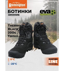 фото Ботинки Remington Thermo 8 Black New 200g Thisulate