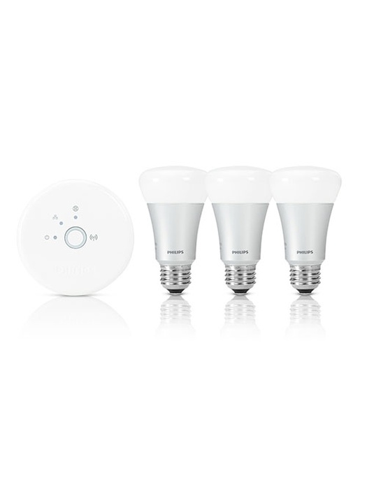 фото Комплект управляемых лампочек+роутер Philips Hue Connected Bulb Starter Pack для iPhone/iPad