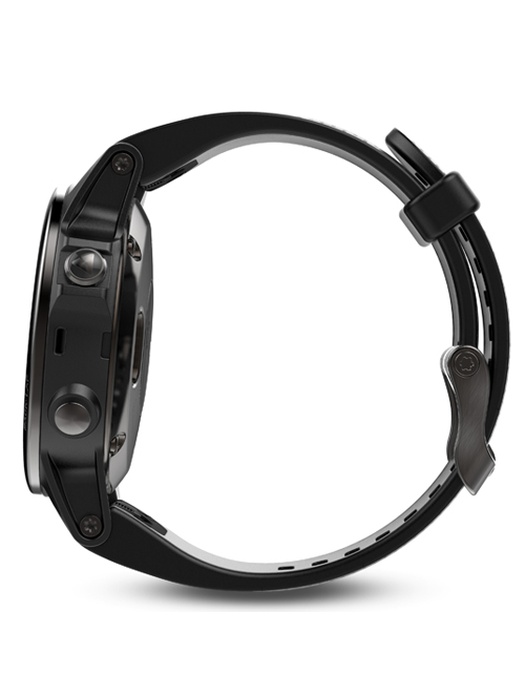 фото Garmin FENIX 5S SAPPHIRE черные с черным ремешком (010-01685-11)