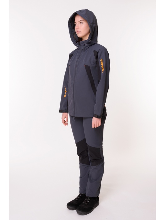 фото Летний женский костюм TRITON REPTIL (SoftShell APEX, серый)