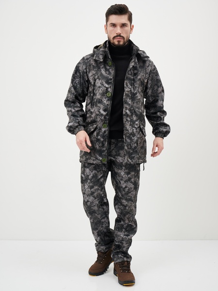 Осенний костюм для охоты и рыбалки KATRAN Такин 0°C (полофлис, питон КМФ) - фото 3