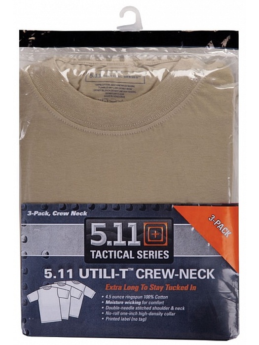 фото Футболки 5.11 Tactical UTILI-T 3 PK, S/S Acu Tan (165)