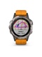 фото Garmin FENIX 5 PLUS SAPPHIRE титановый с оранжевым ремешком (010-01988-05)