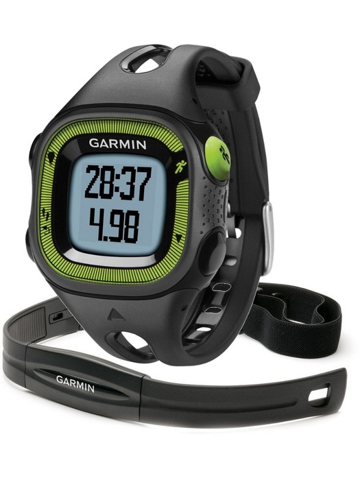 фото Garmin Forerunner 15 Black/Green HRM