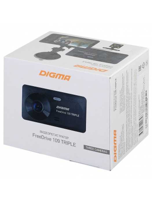 фото Digma FreeDrive 109 TRIPLE (3 камеры)