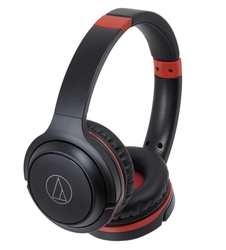 фото Наушники AUDIO-TECHNICA ATH-S200BT BRD (черно-красные)