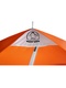 фото Палатка для зимней рыбалки "Зонт" Пингвин 3 (1-сл, с дышащим верхом) оранжевый-белый