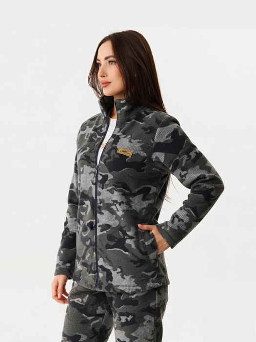 фото Костюм флисовый женский KATRAN ИСКРА (флис, серый КМФ)