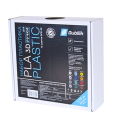 фото Dubllik   Пластик для 3D ручки Dubllik PLA PLASTIC DPN-25 (12 цветов) 