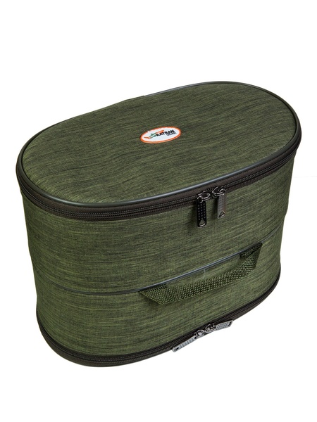 

Чехол для катушек KATRAN GEAR Ч-431х (31х17.5х22см) (жесткий) хаки