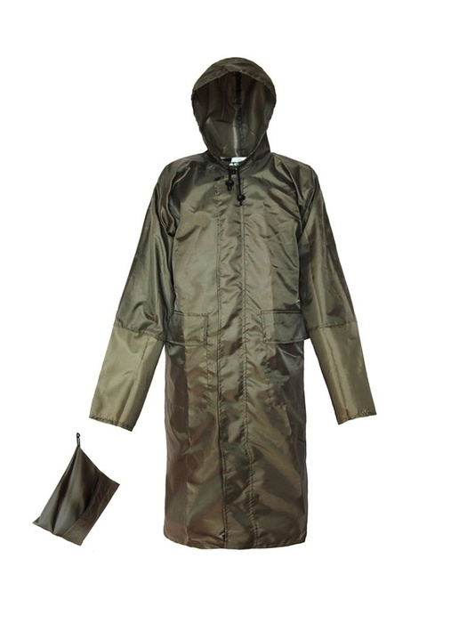 фото Плащ ЭЛЕМЕНТАЛЬ Raincoat (Oxford 240D, ХАКИ) арт.ВВЗ-002