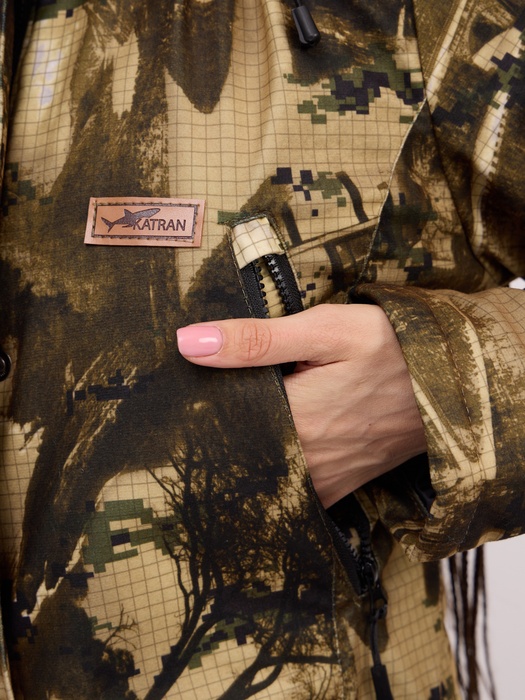 фото Куртка KATRAN КАРЕЛИЯ -20С зимняя женская мембранная утепленная (Алова, Стена)