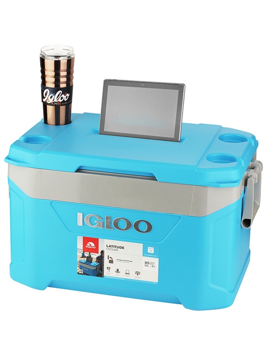 фото Изотермический контейнер Igloo Latitude 50 Cyan Blue