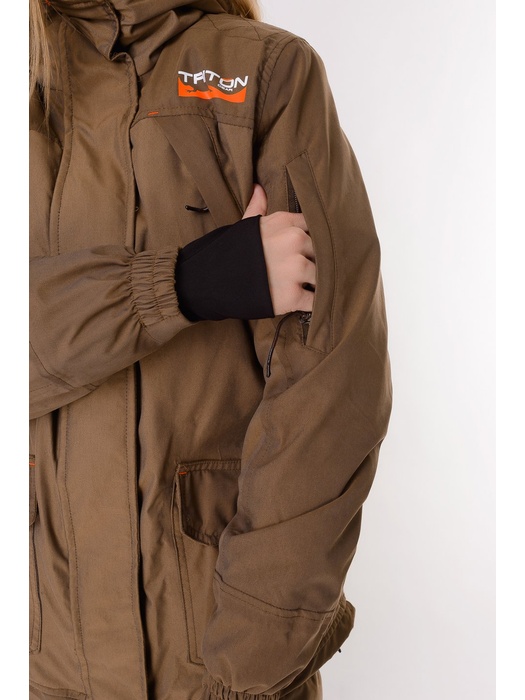 фото Женский костюм для охоты и рыбалки TRITON Горка -15 (Твил, Бежевый) Брюки