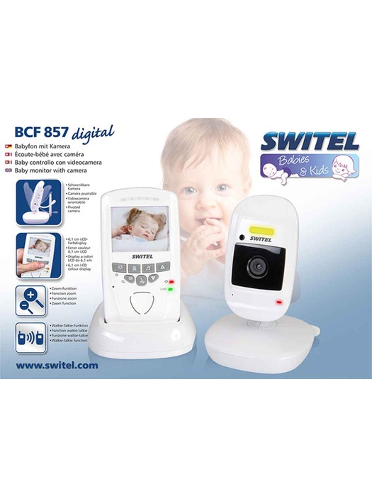 фото Видеоняня Switel BCF857 белая