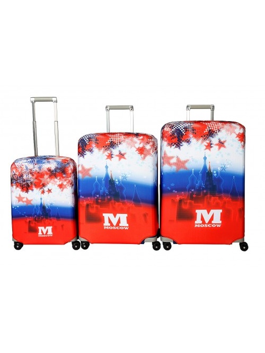 фото Чехол для чемодана ROUTEMARK Moscow S