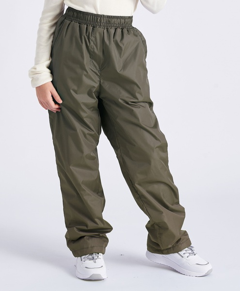 Подростковые утепленные осенние брюки KATRAN Young (дюспо, хаки) - фото 2