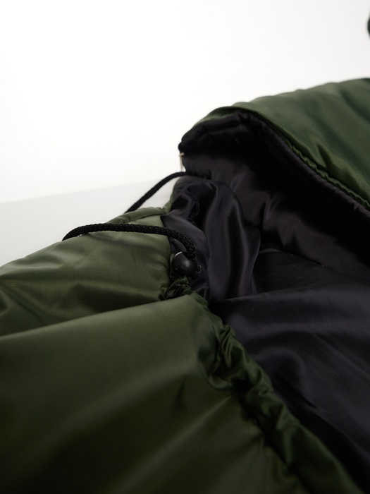 фото Спальный мешок одеяло армейский туристический военный зимний KATRAN Орион до -30С хаки (220 см)