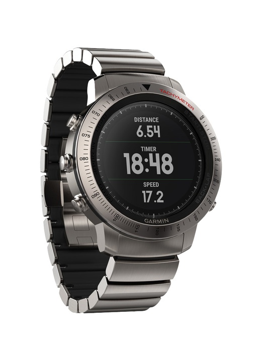 фото Garmin FENIX CHRONOS титановый с титановым браслетом (010-01957-01)